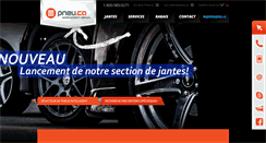 Desktop Screenshot of pneu.ca