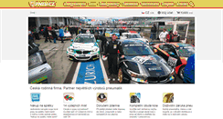 Desktop Screenshot of pneu.cz